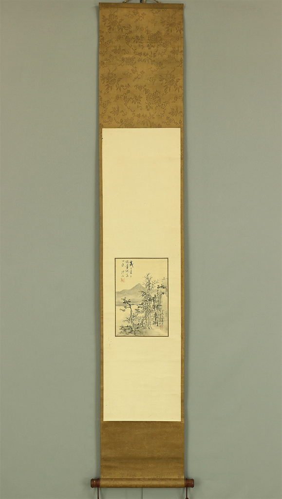 中西耕石 Nakanishi Koseki (1807-1884) Japanese art kakejiku kakemono wall ...