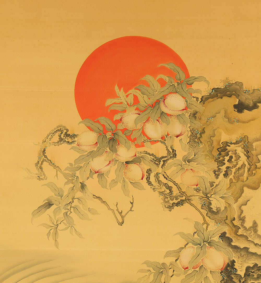 岡本秋暉 Okamoto Shuki (1807-1862) Japanese art Large kakejiku