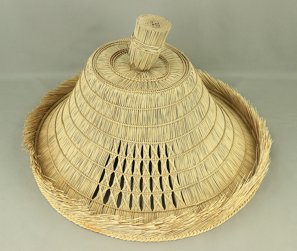 Roningasa Amigasa Hat for Ronin Samurai Bushi made of Japanese