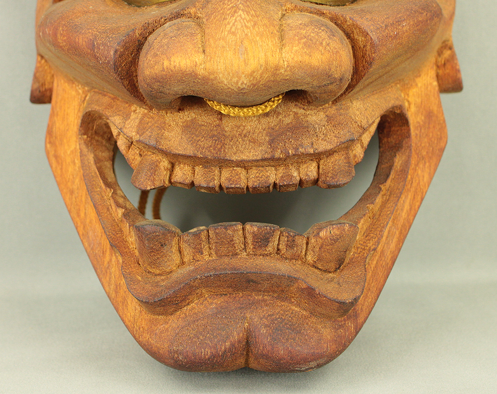 Hannya Mask 般若面 Japanese Noh play Wooden Mask / Jealous Female Hannya Mask 般若面 Japanese Noh play Wooden Mask / Jealous Female